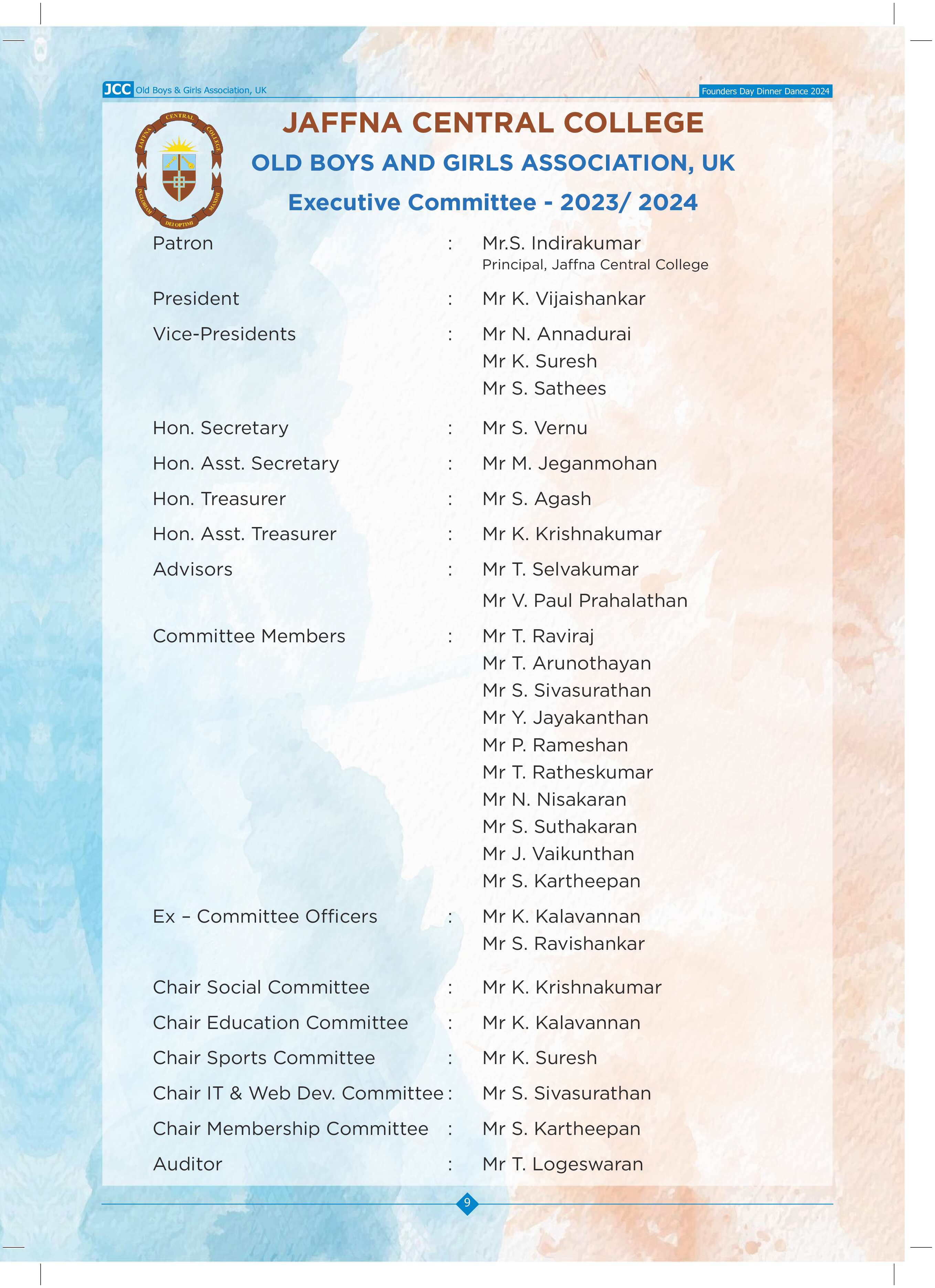 JCC OBA UK Newsletter - 2024 Page 7